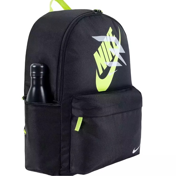 Nike 3BRAND By Russell Wilson Mash Up Backpack Black/ neon green nwot - Picture 5 of 5